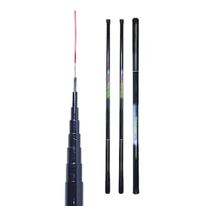 Kit 3 Varas Telescópica Pesca Leve Way Fishing Pentium 2,10m 3,20m e 4,10m