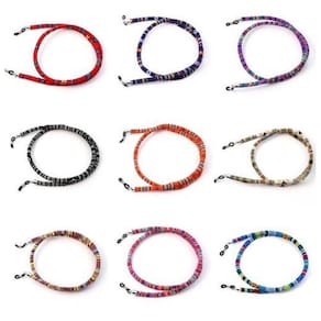 Kit De Cordão Corrente Cordinha Acessório Para Óculos Étnico
