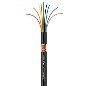 Cabo Manga 10X26 Awg - Com Blindagem Preto - 40 Metros