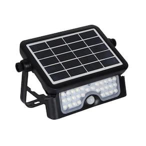 Luminária Solar Refletor Integrado Com Sensor 800Lm Ecoforce