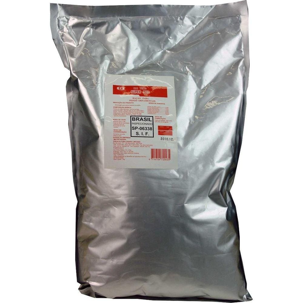 Ração Para Peixes Super Red Flocos 1 Kg. A Granel