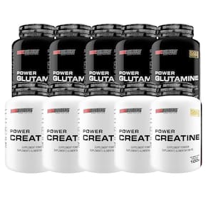 Kit 5X Power Glutamine 100G+ 5X Power Creatine 100G