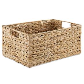 Cesto Organizador Em Seagrass Natural Retangular