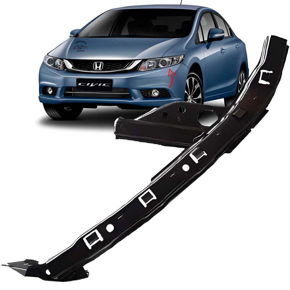 Suporte Guia Farol Civic 2016 Esquerdo