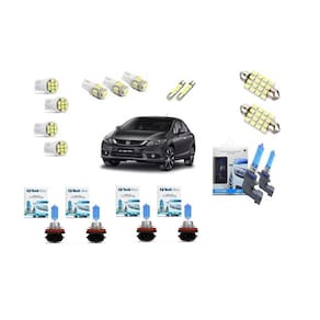 Kit Lampadas Led Super Branca Civic 2014 2015 2016 Farolete