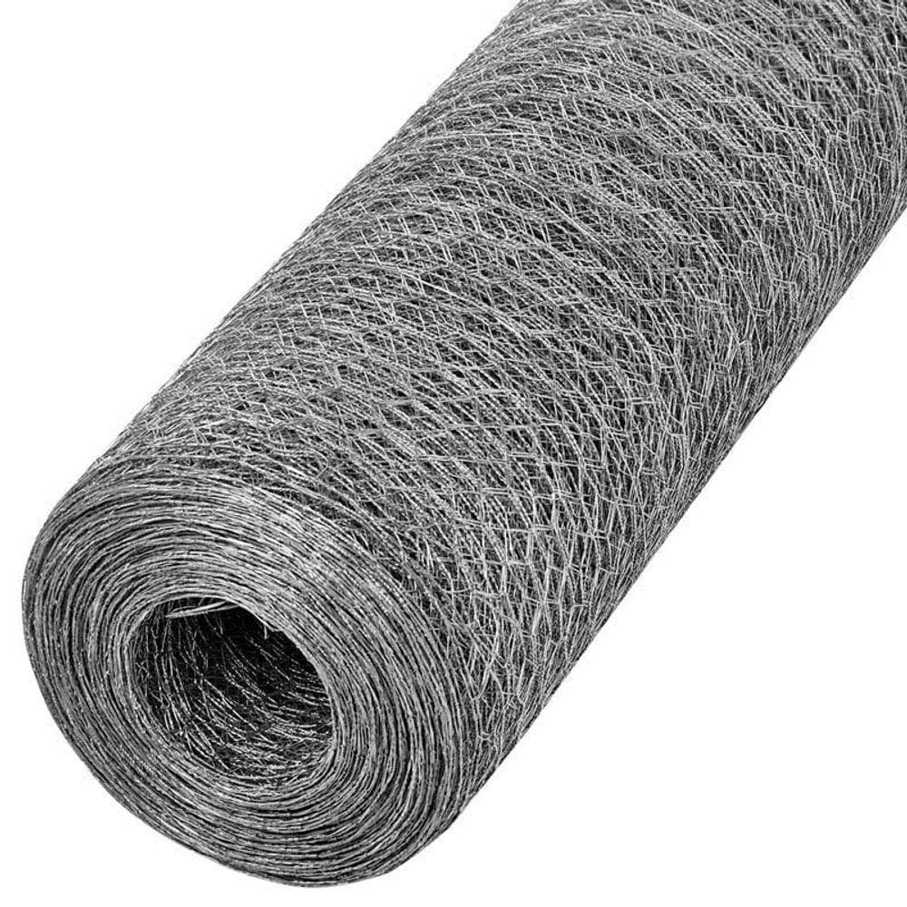 Kit 2 Telas Galvanizada Resistente Fio 22 1,8m x 50m