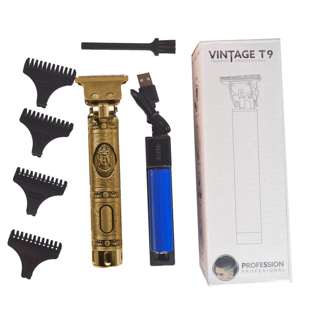 Cortador De Cabelo T9 Dragão Elétrico Retro Esculpido