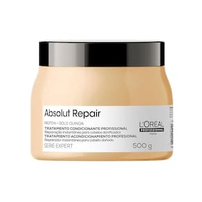 L`Oréal Absolut Repair Gold Quinoa - Máscara 500Gr Nova