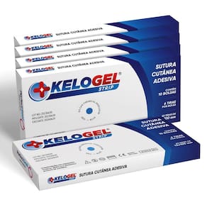 Sutura Cutânea Ponto Falso Kelogel Strip 12Mmx100Mm 300Un