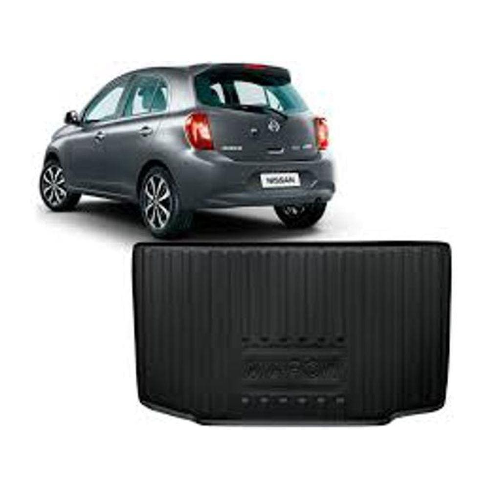 Tapete Bandeja Porta Malas Nissan March 2012 Em Diante