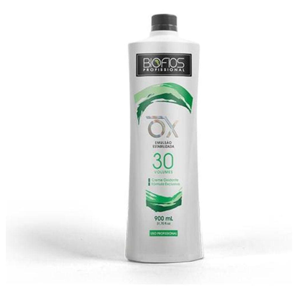Ox Agua Oxigenada Biofios Profissional 30 Volumes 900Ml