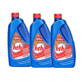 Kit 3 Solução Água De Poço Elimina Mancha Hth Piscina
