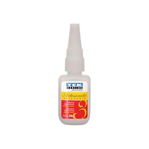 Cola Adesivo Instantânea N°3 20 G 10 Un Tek Bond