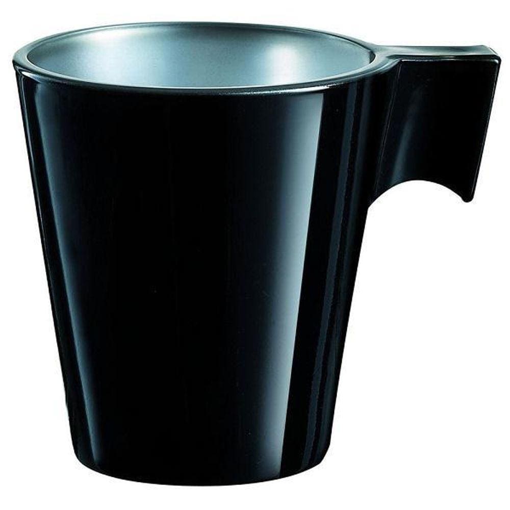Xícara Expresso Flashy Preta 80 Ml Luminarc