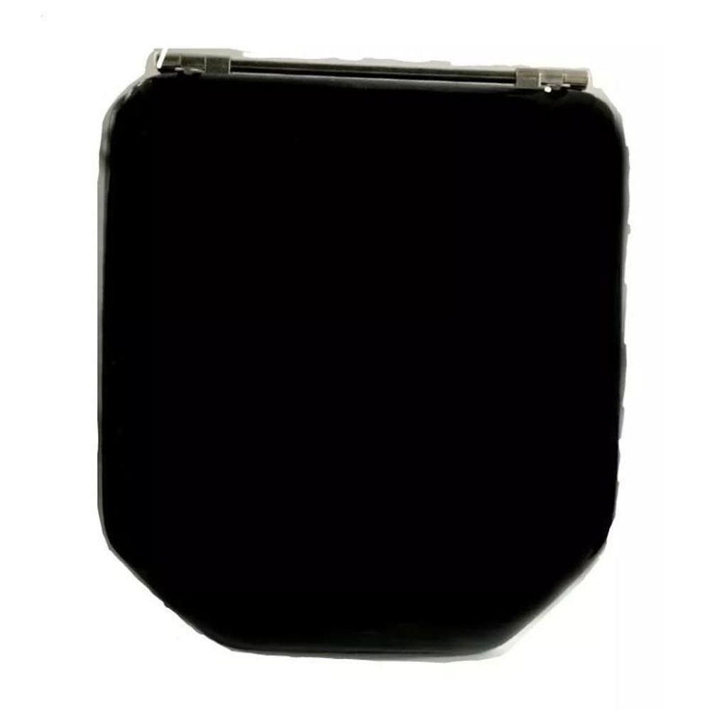 Assento Sanitário Almofadado Atrium Preto