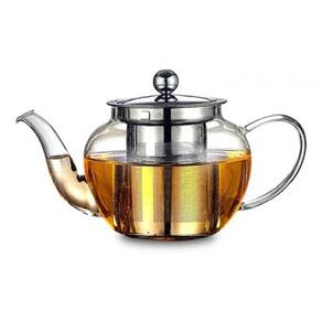 Chaleira Vidro Infusor Vidro 540Ml Chá Detox - Wincy