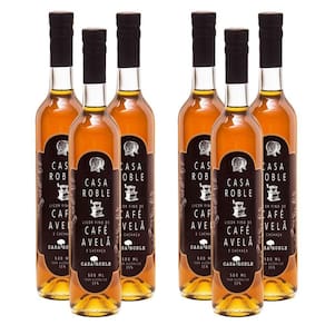 Licor De Cachaça De Alambique - Roble Café 6 Un 500 Ml Cada