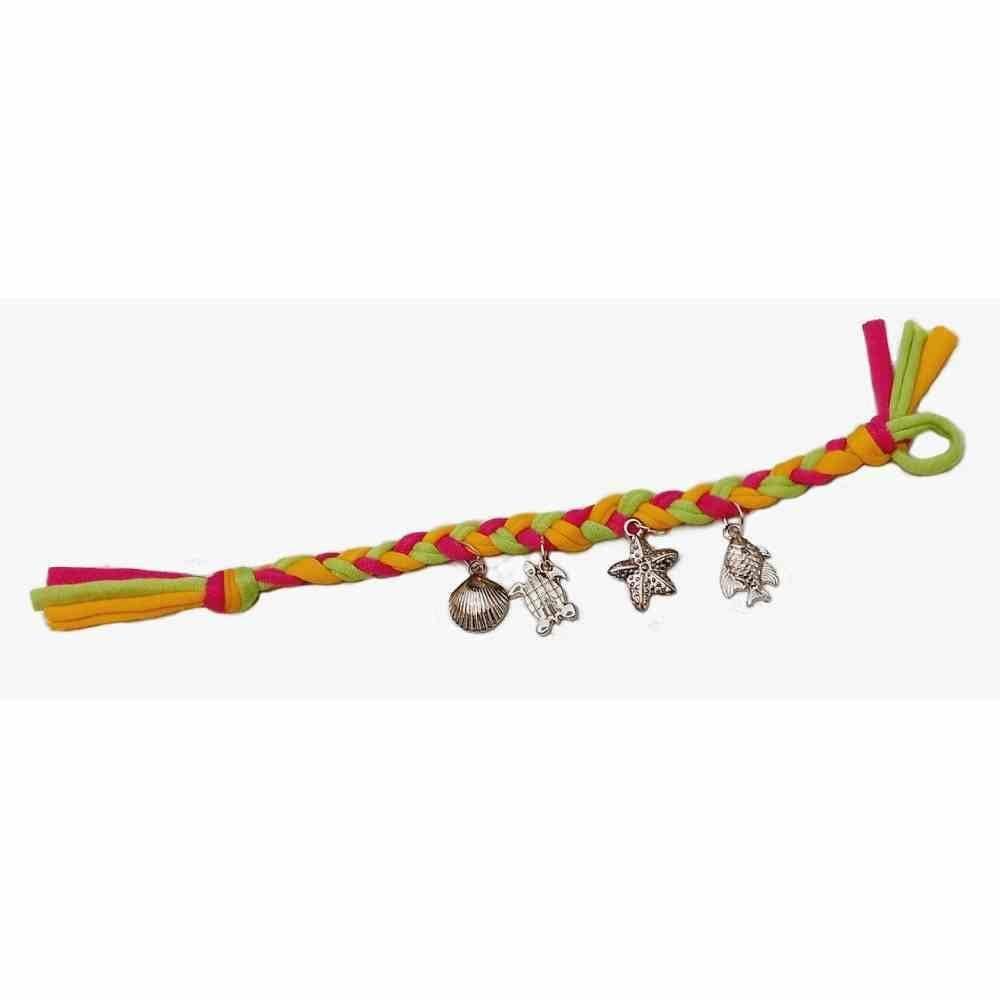 Kit Pulseira E Colar Trançado - Kits For Kids