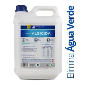 Algicida Choque E Manutenção Elimina Água Verde 5 Litros