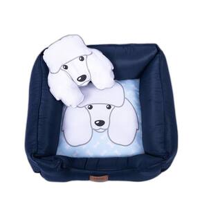 Caminha Pet Raças 60X60 Porte Pequeno - Poodle Marinho