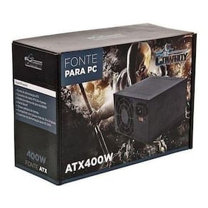 Fonte Gamer Silenciosa Atx 400W Cowboy Kp-532 Bivolt