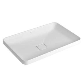 Cuba Sobrepor Retangular 60Cm Branco L.23060.17
