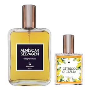 Perfume Almíscar Selvagem 100Ml + Cítricos D`Italia 30Ml