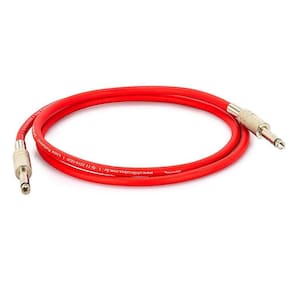 Cabo P10 Para P10 Mono - Vermelho 50 Metros
