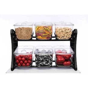 Display 3X2 Dispenser Balcão Pdv Durabox 6 Un 10,5 L Cada