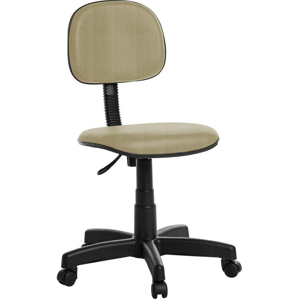 Cadeira de Escritório Secretaria Bege RCE
