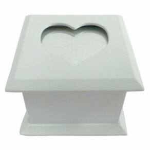 Porta Joias Coração Lembrancinha Com 6 Unidades - Decoração