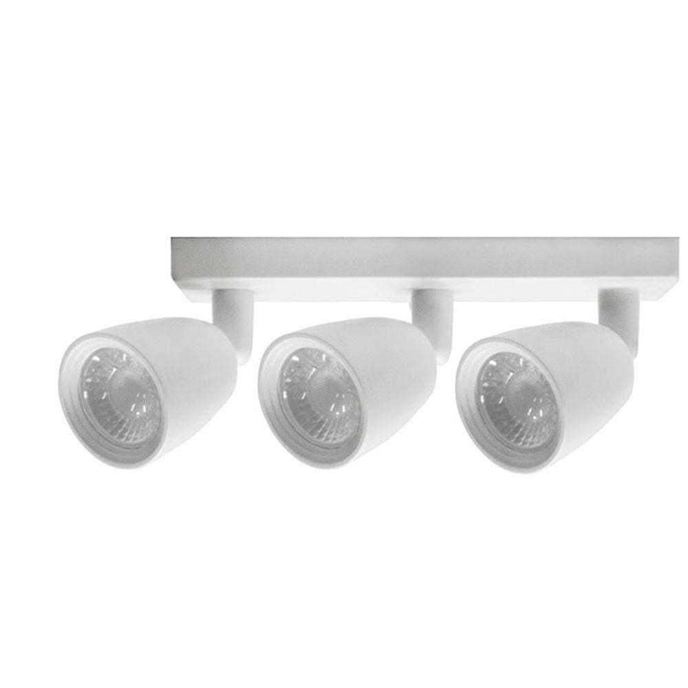 Spot Led Direct Mr16 3X4W 3000K Branco - Base Linear