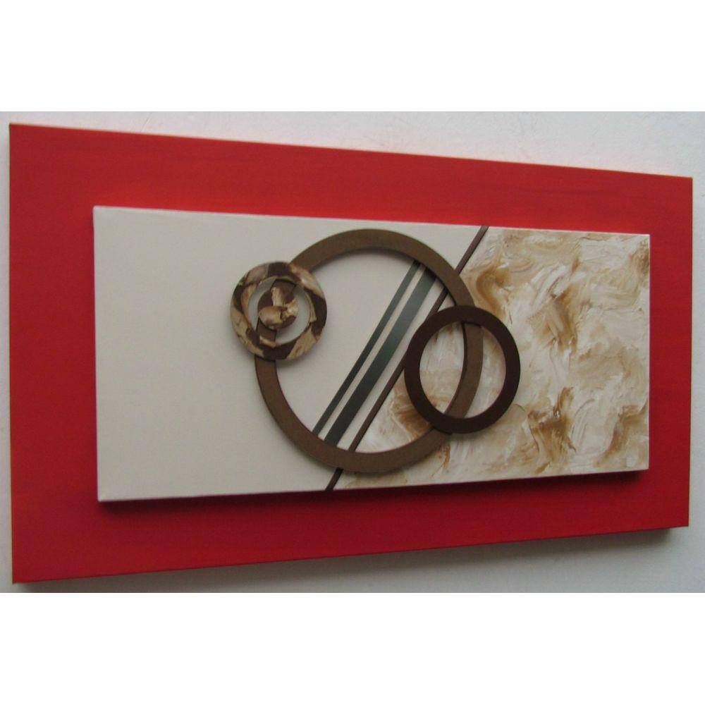 Quadros Abstratos Decorativos - 55x100cm