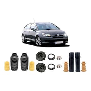 Kit Batente Suspensão Dianteira Traseira C4 Hatch 2010 2011