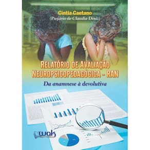 Livro Relatório De Avaliação Neuropsicopedagógica Ran