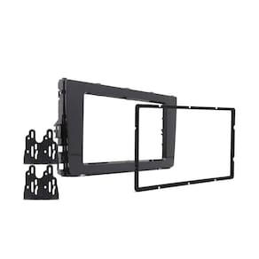 Moldura Painel 2 Din Vw Novo Polo 2017 2018 2019 2020