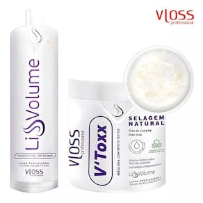 Vtoxx Botox Vloss Alisante Efeito Progressiva + Shampoo