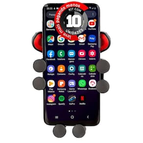 Suportes Para Celular, Veicular - Retrátil - Kit Com 10