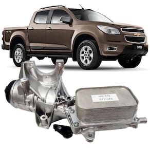 Resfriador Com Suporte De Oleo Motor S10 2.8 16V Diesel 2012