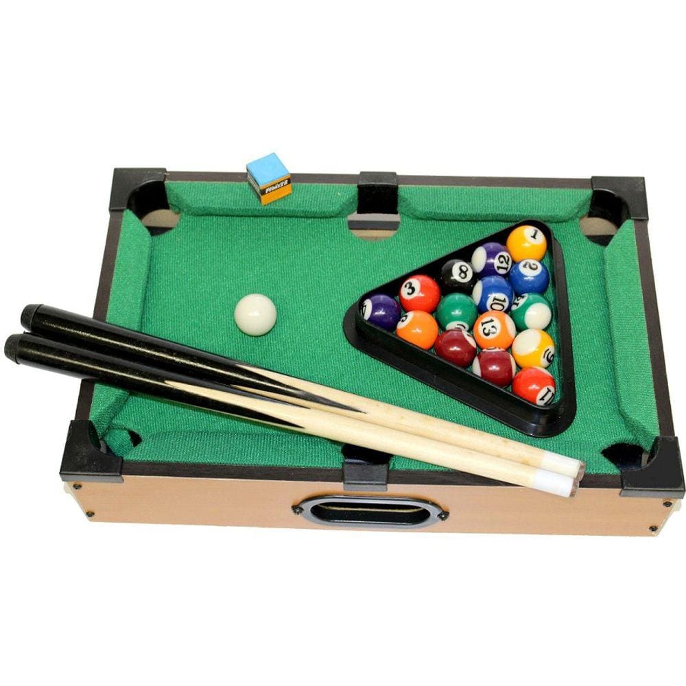 Jogo mesa bilhar sinuca snooker infantil completo braskit