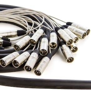 Multicabos Conectores Xlr 24 Vias Santo Angelo - 30 Mt