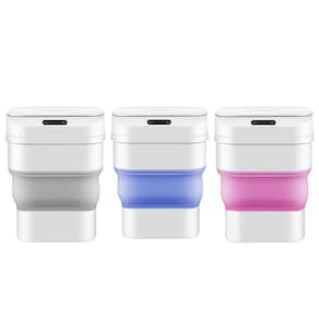 Lixeira Retrátil Smart Automática Dobrável Com Sensor