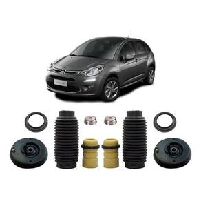 Kit Batente Suspensão Dianteira Citroen C3 2012 2013 2014 15