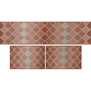 Jogo De Cozinha Rayza Sisal Look Vesuvio Kit Com 3 Peças