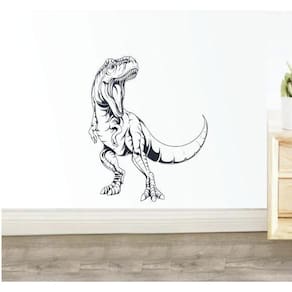 Adesivo De Parede Dinossauro Tiranossauro Rex - Trex