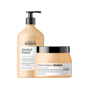 Kit L`Oréal Pro Absolut Repair Gold Quinoa -Sh E Másc Golden