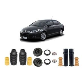 Kit Coxim Dianteiro + Batente Traseiro C4 Pallas 2007/2014