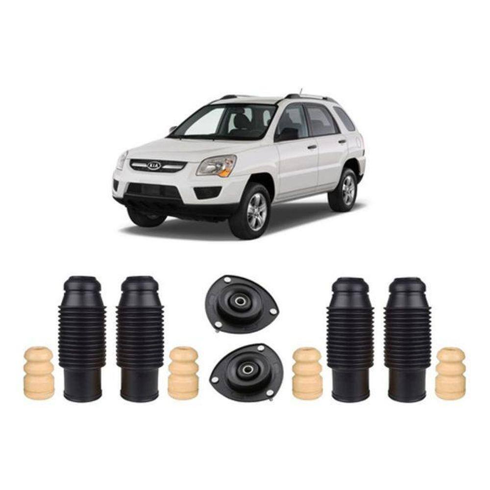 Kit 4 Coxim Batente Sportage 2005 A 2010