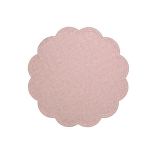 Jogo Americano Com 4 Lugares Candian Branco 38 Cm Mimo Style
