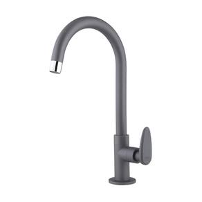 Torneira De Mesa Cozinha Allure Décore Cinza Fosco Viqua